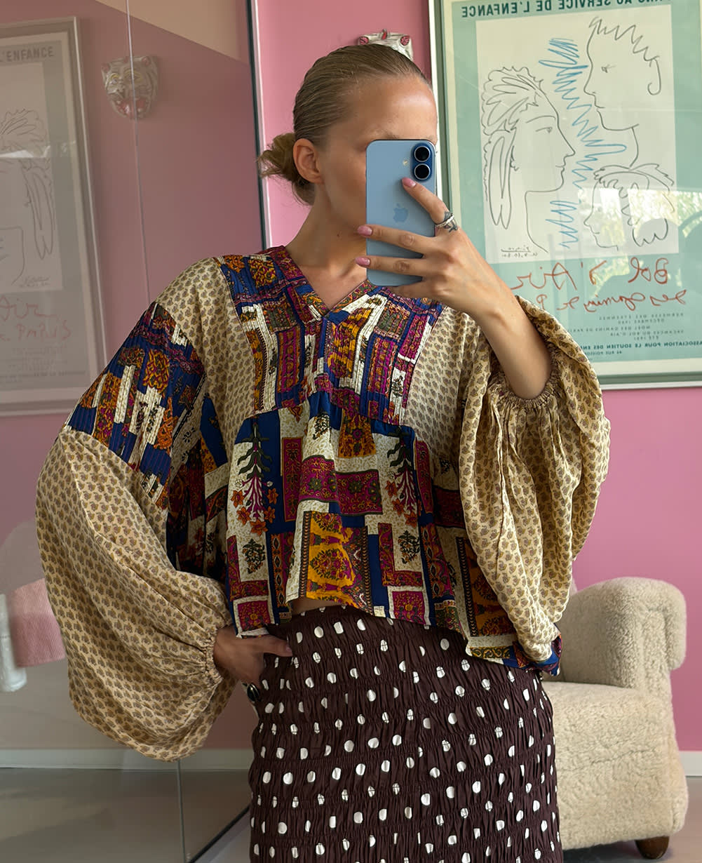 Bibi Balloon SILK Top - No. 34