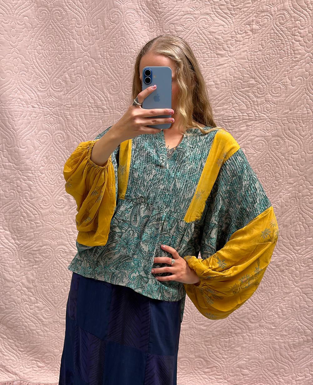 Bibi Balloon SILK Top - No. 74