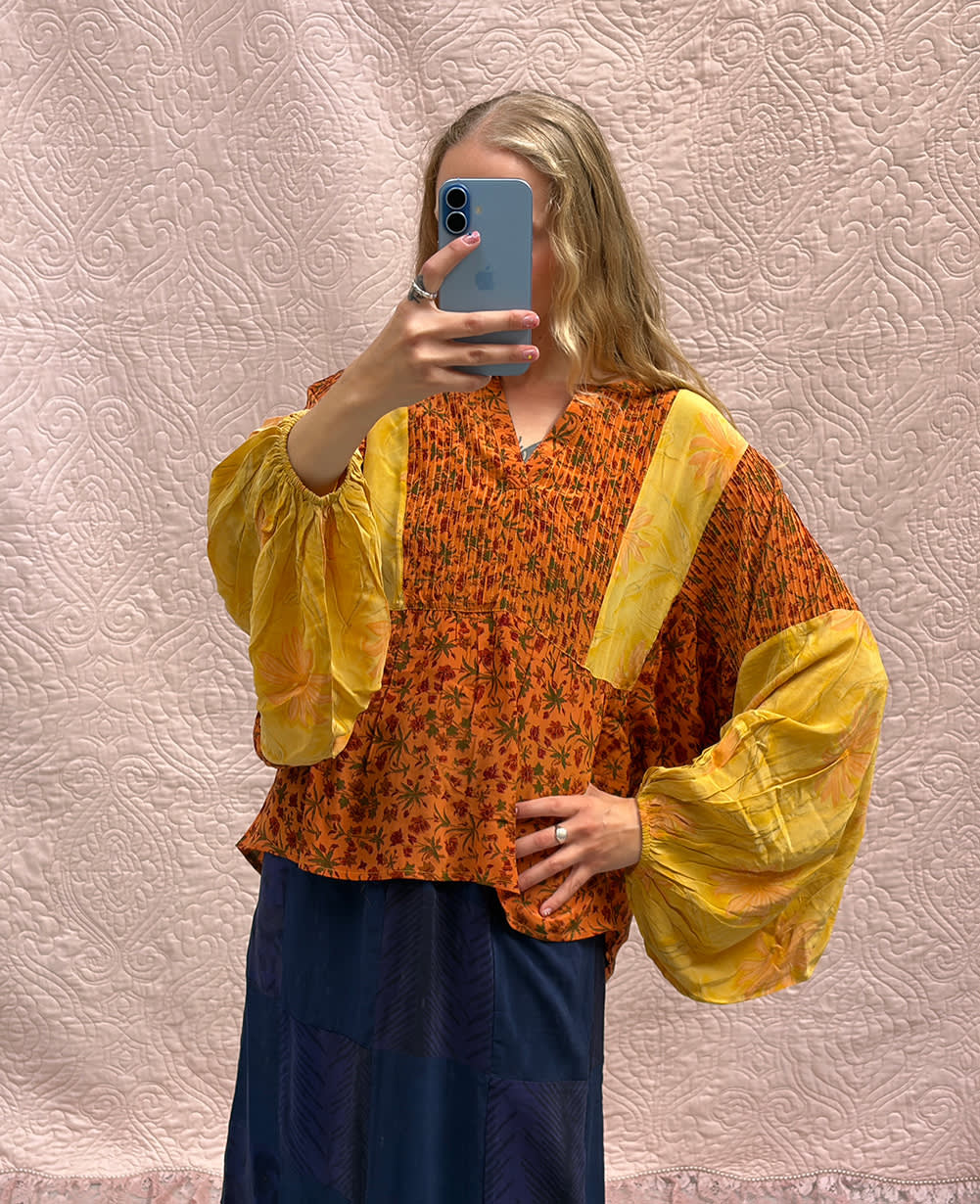 Bibi Balloon SILK Top - No. 78