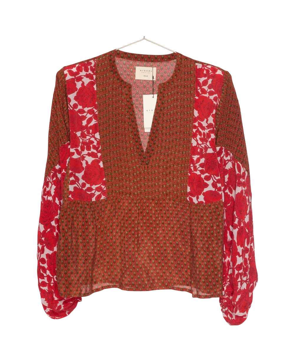 Bibi Balloon SILK Top - No. 681