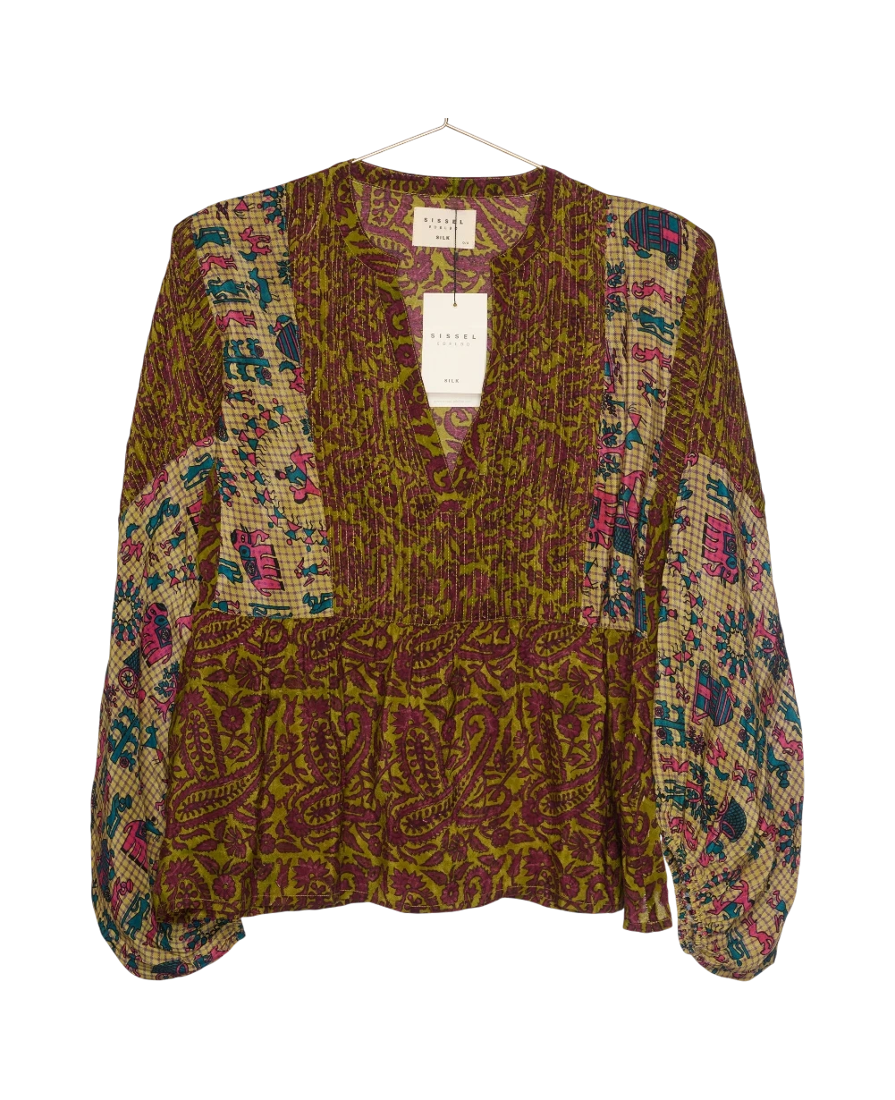 Bibi Balloon SILK Top - No. 810