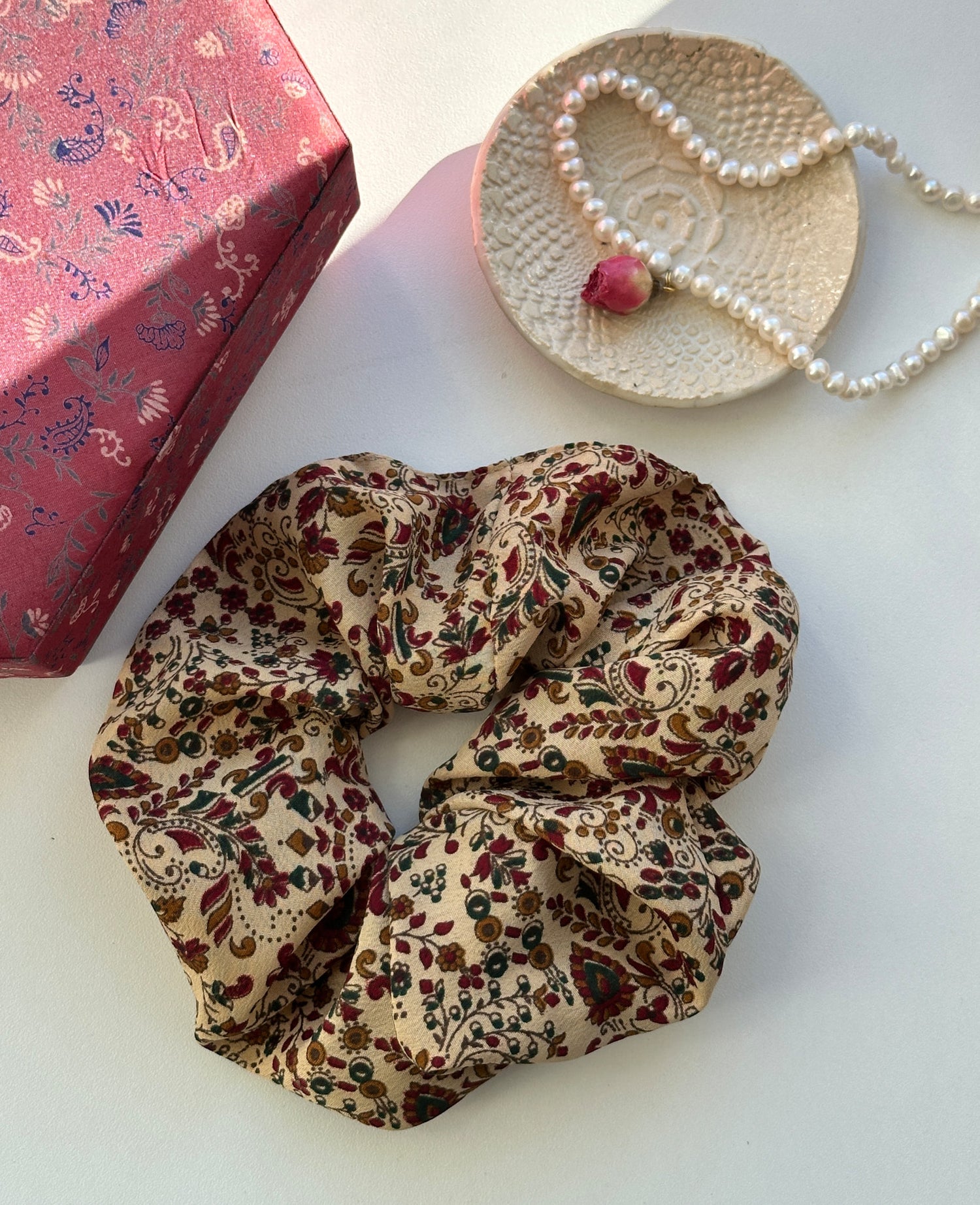 Meadow SILK Scrunchie - No. 11