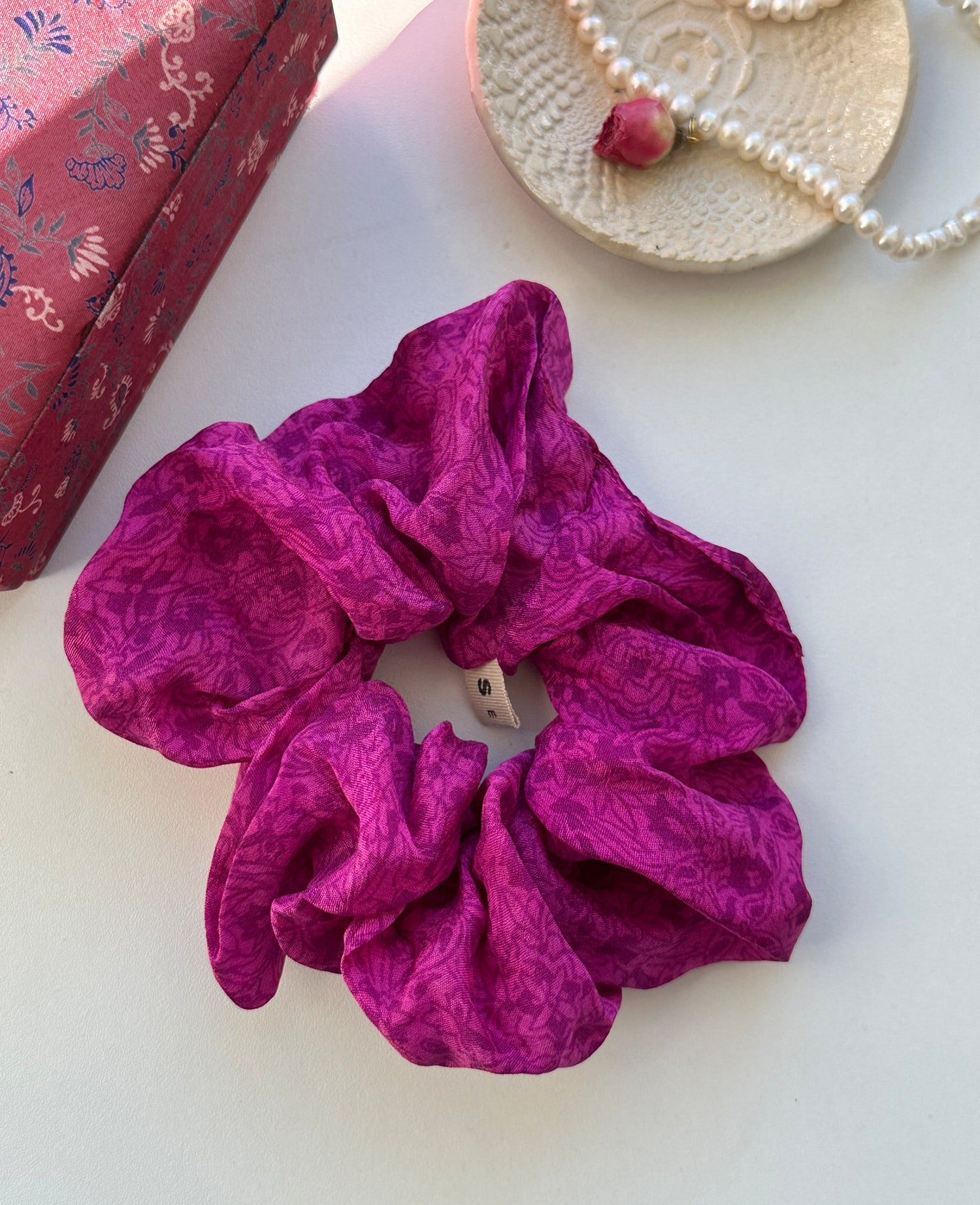 Meadow SILK Scrunchie - No. 12