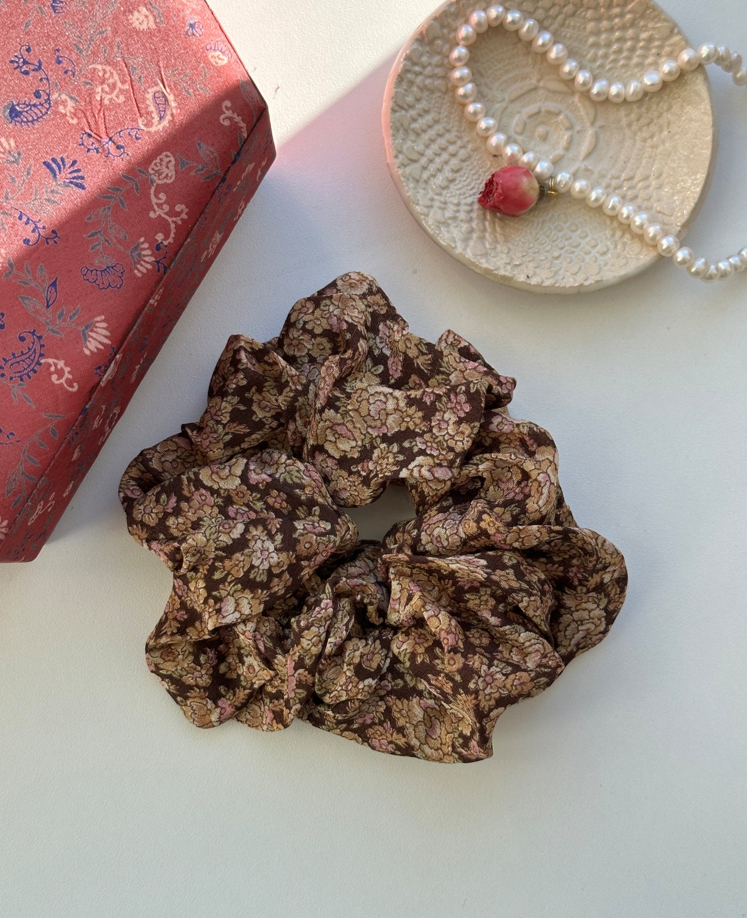 Meadow SILK Scrunchie - No. 17