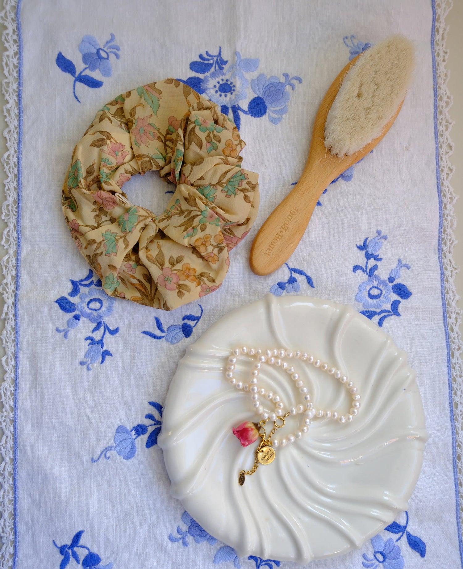 Meadow SILK Scrunchie - No. 22