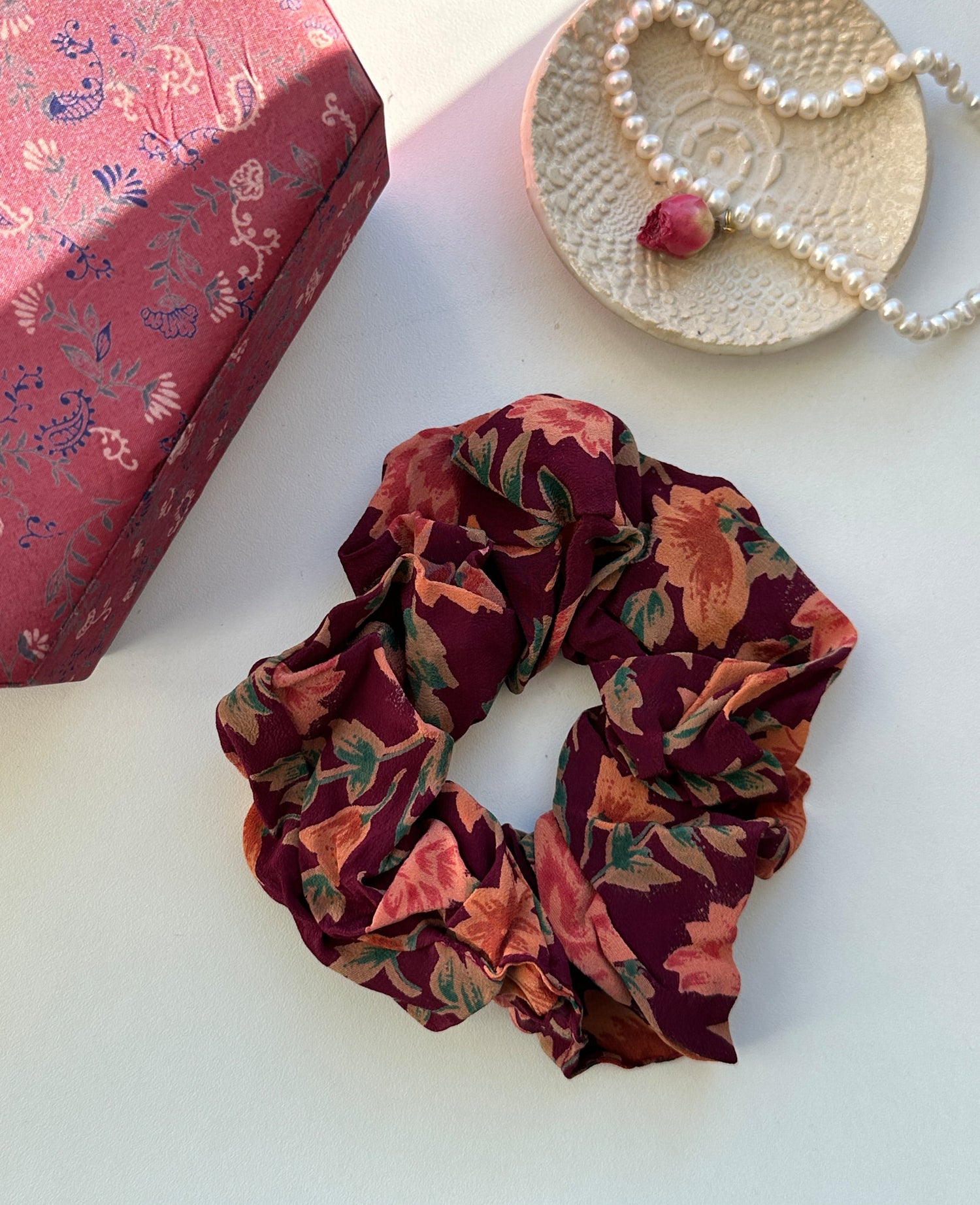 Meadow SILK Scrunchie - No. 25
