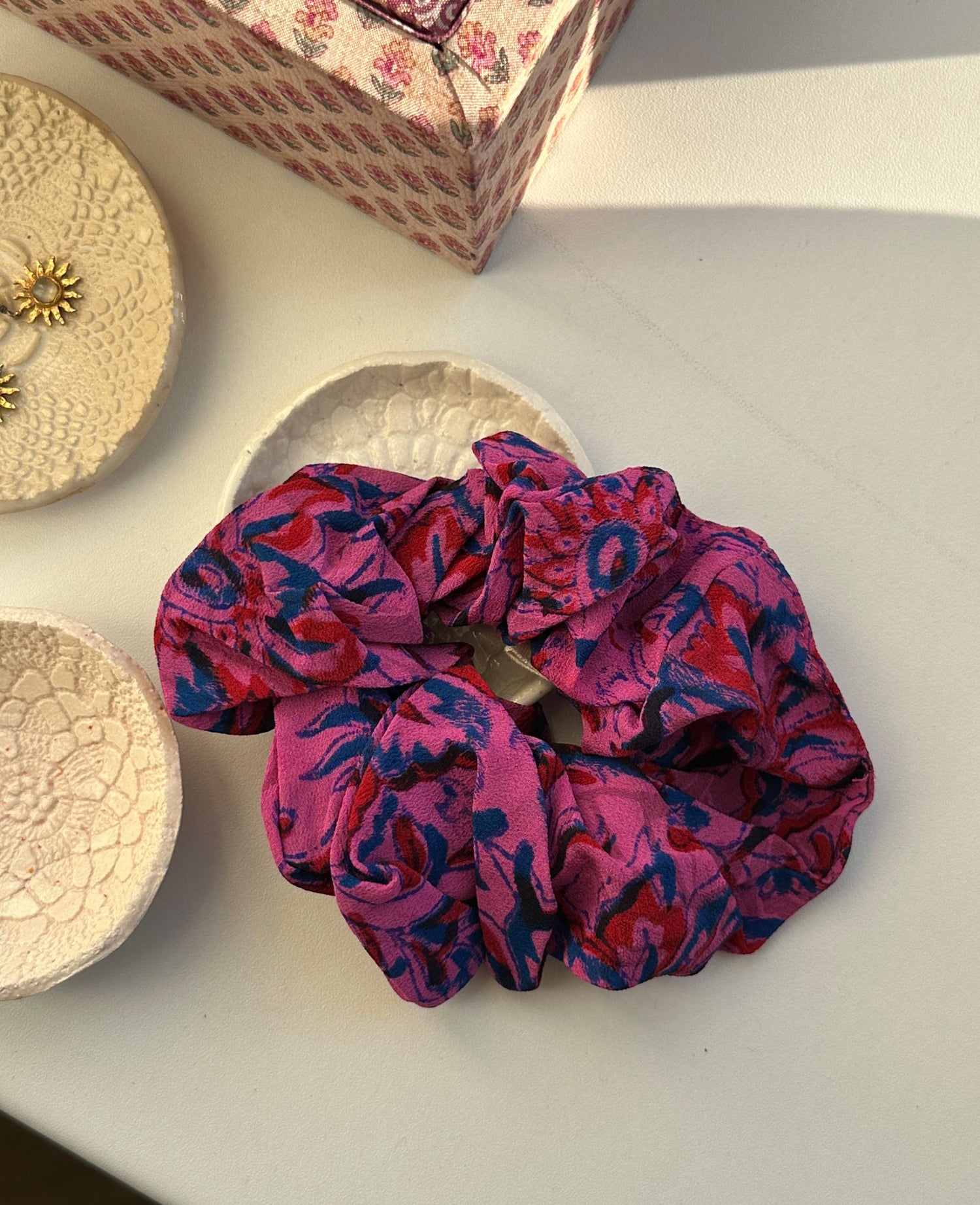 Meadow SILK Scrunchie - No. 26
