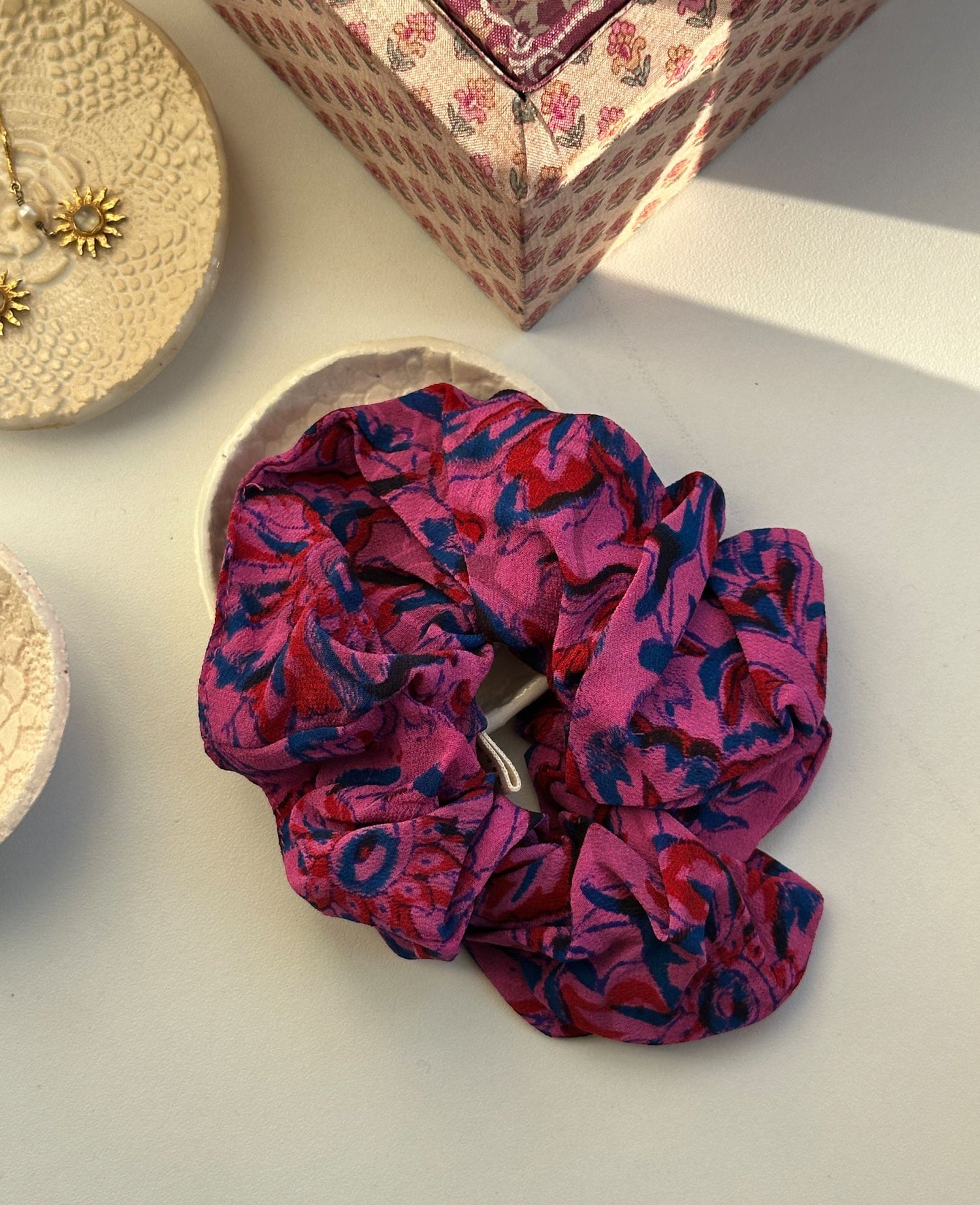 Meadow SILK Scrunchie - No. 26