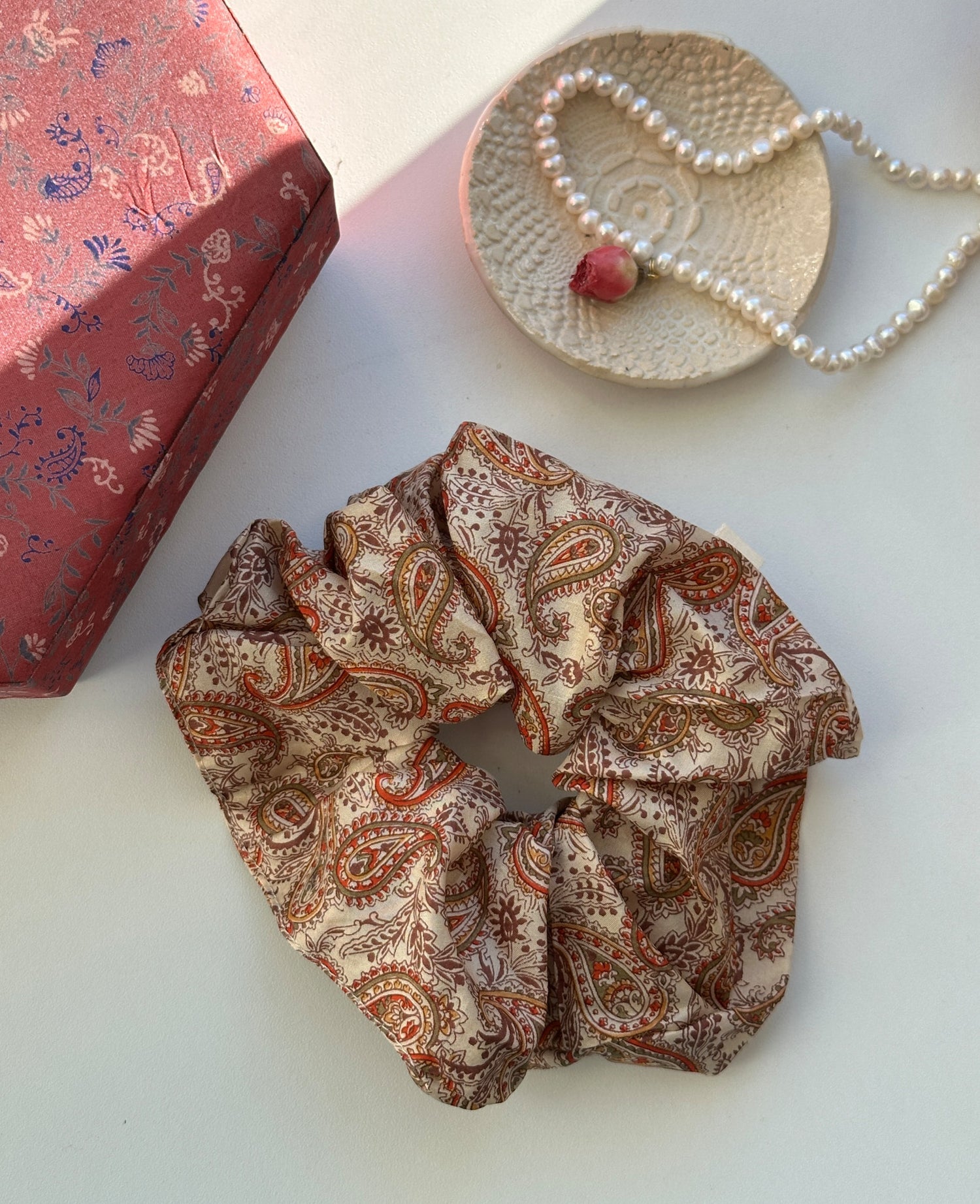 Meadow SILK Scrunchie - No. 36