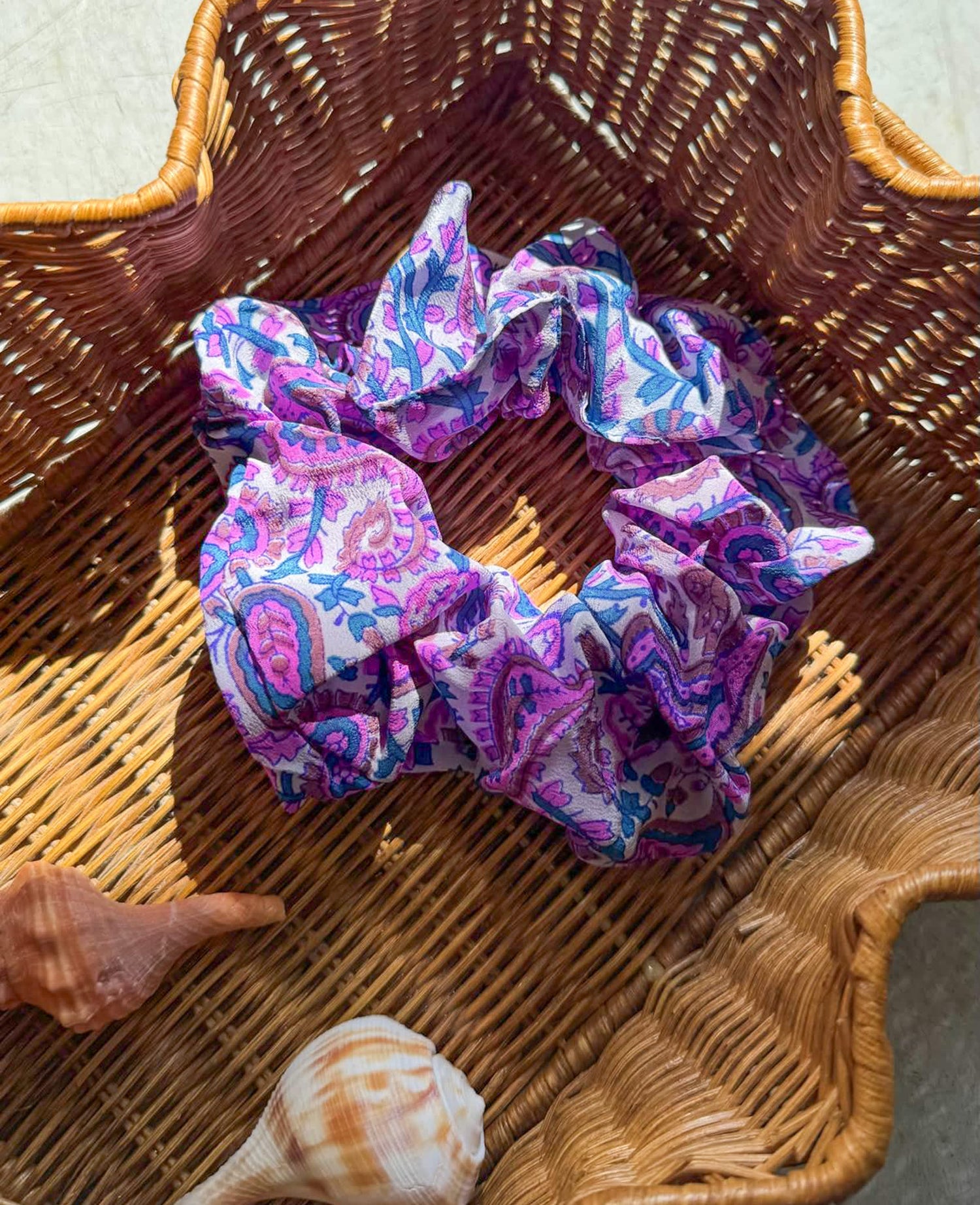 Meadow SILK Scrunchie - No. 83