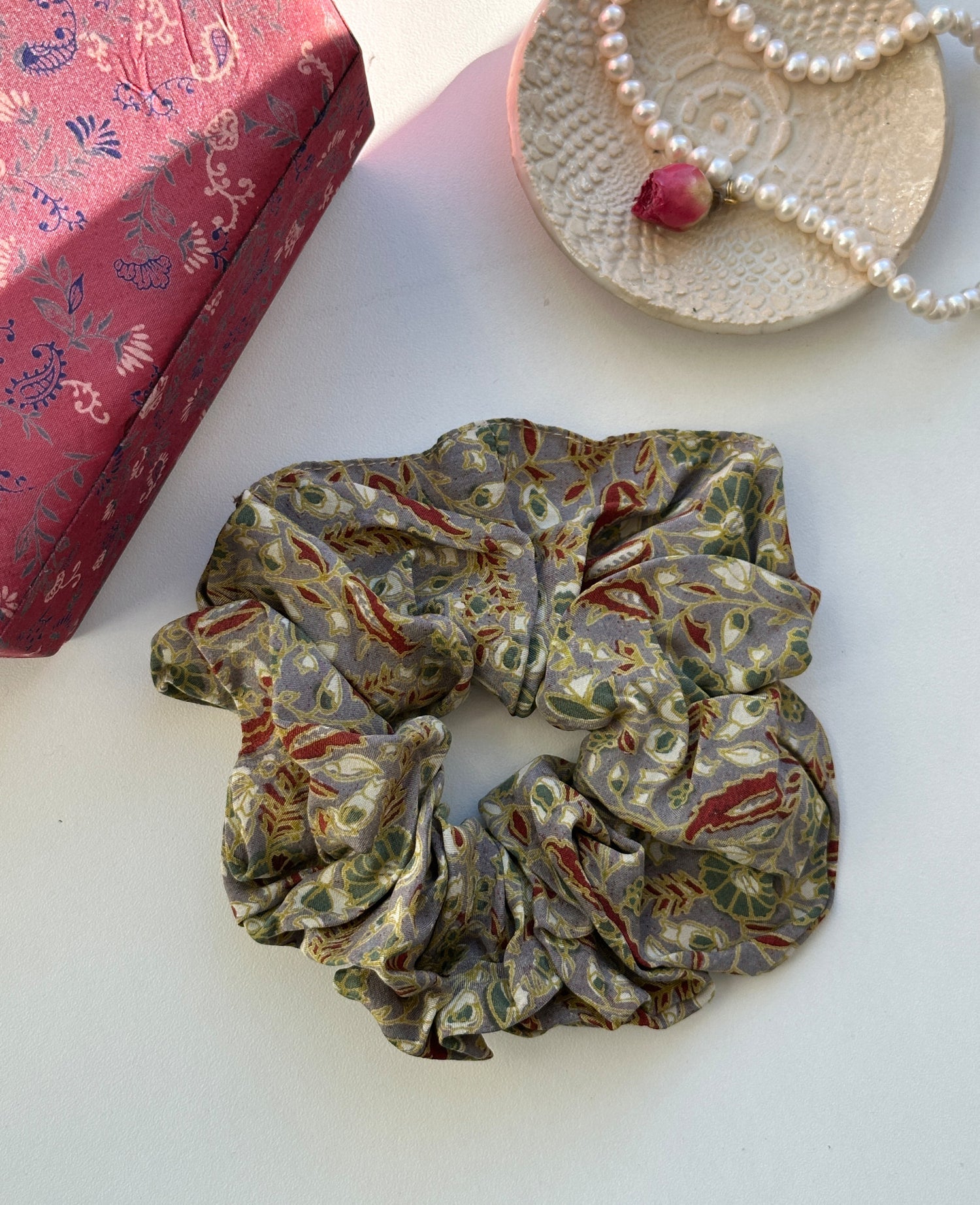 Meadow SILK Scrunchie - No. 9