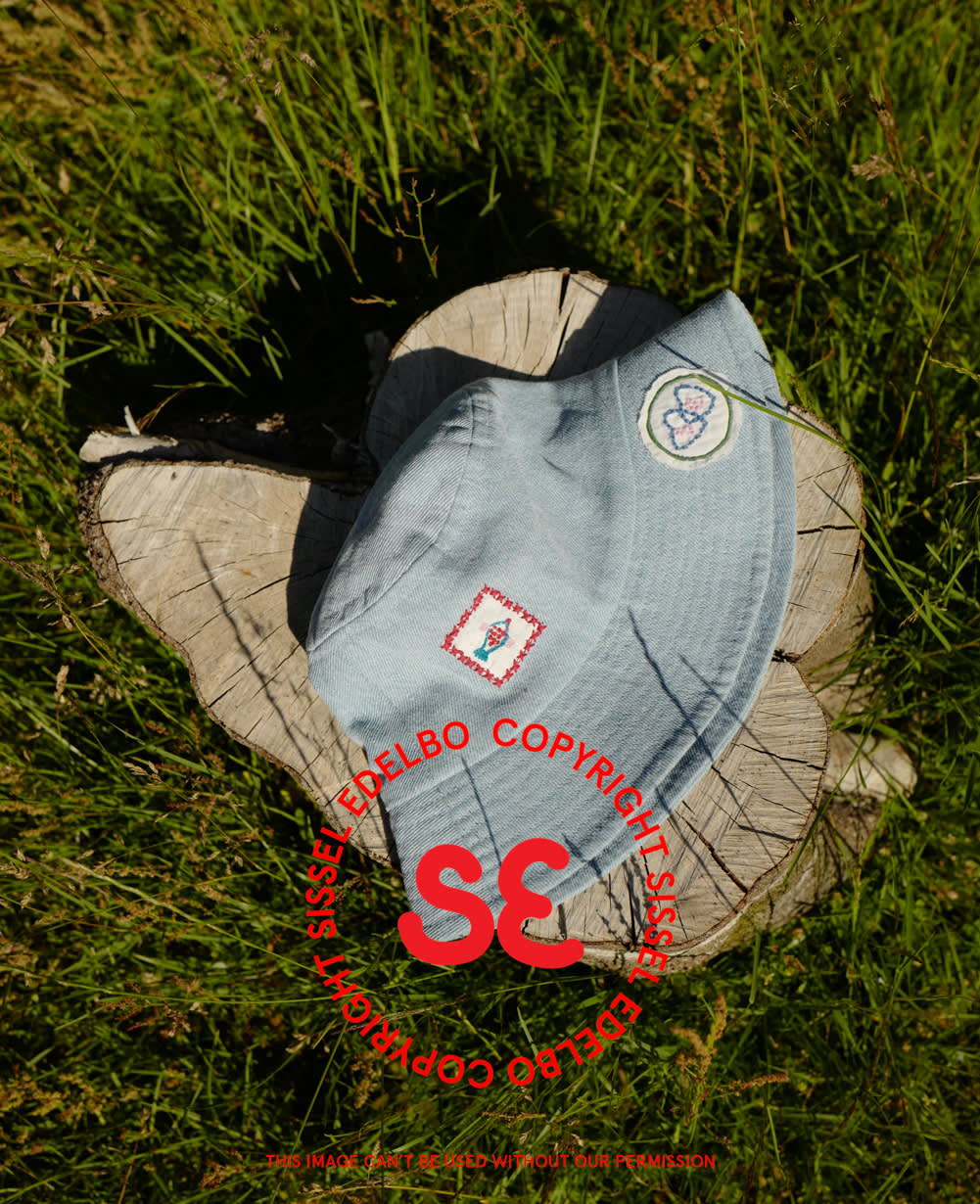 Selma MINI Hat - Blue Patch