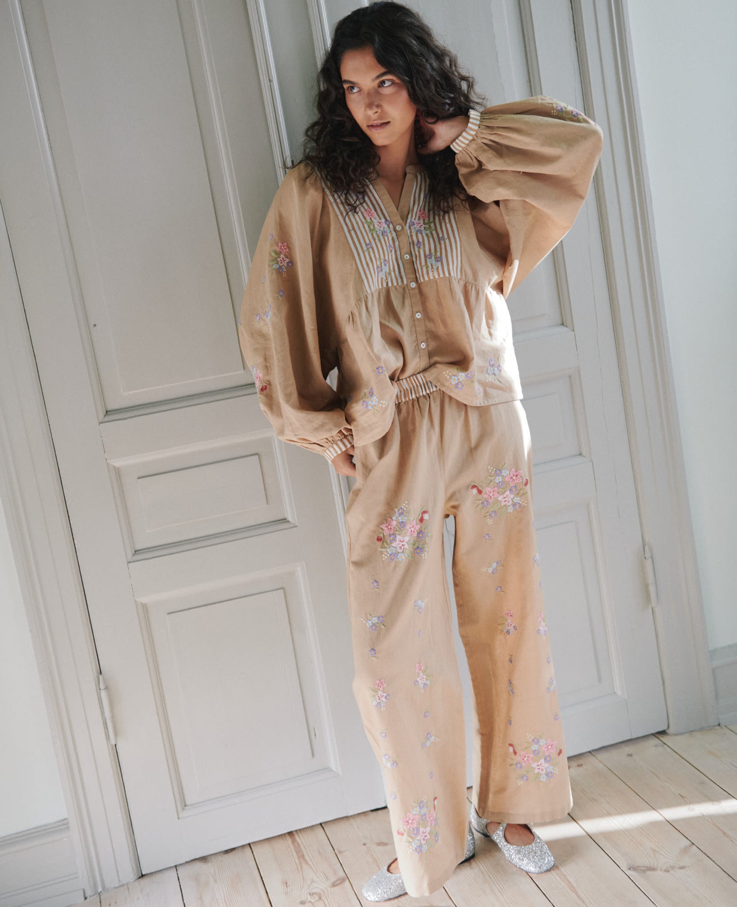 Bellisima Pants - Light Hazel