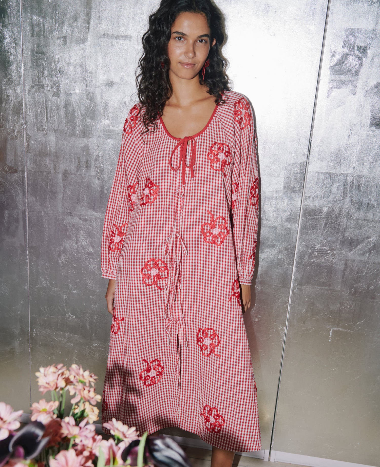 Sunny Dress - Red Checks