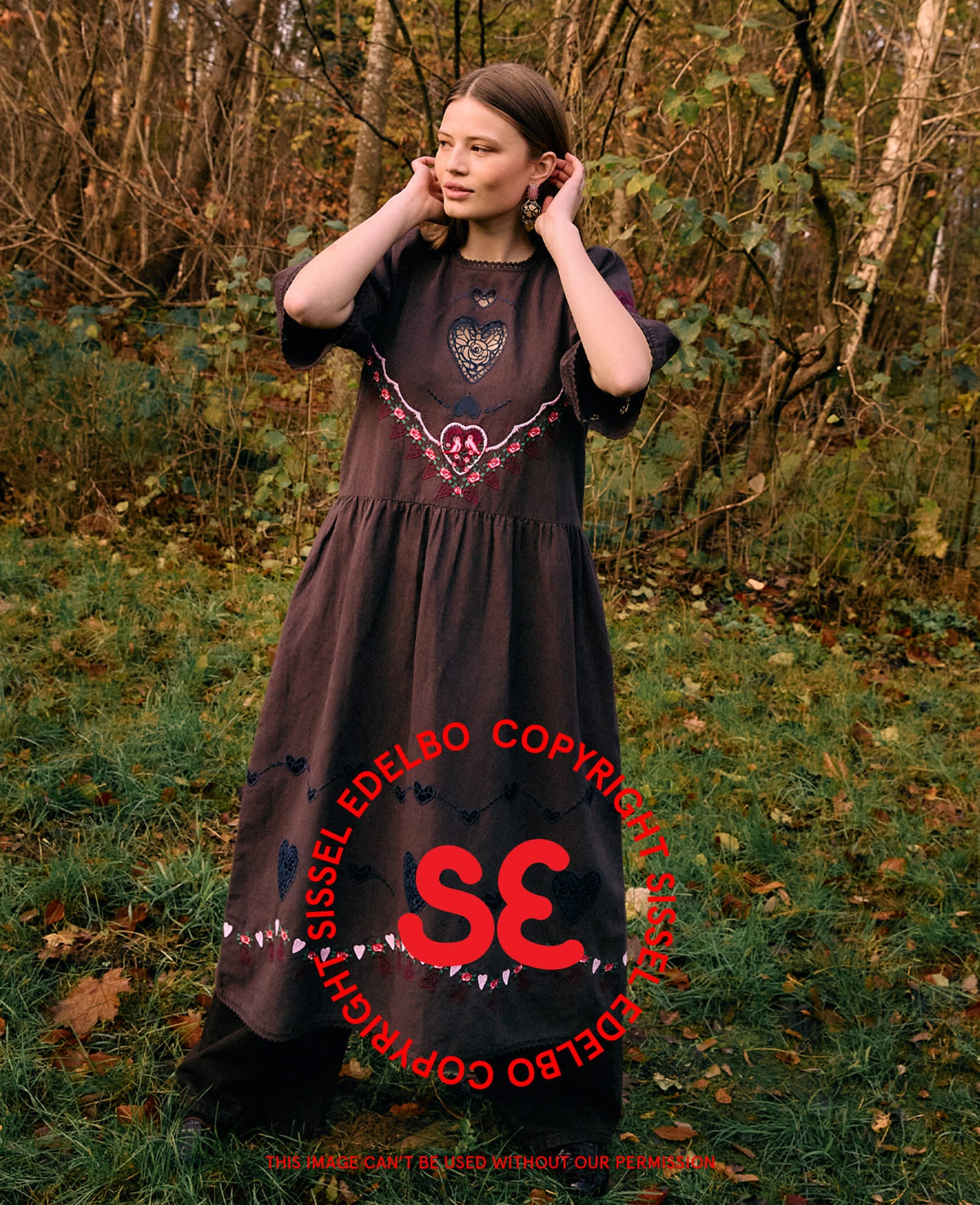 Sky Dress - Brown