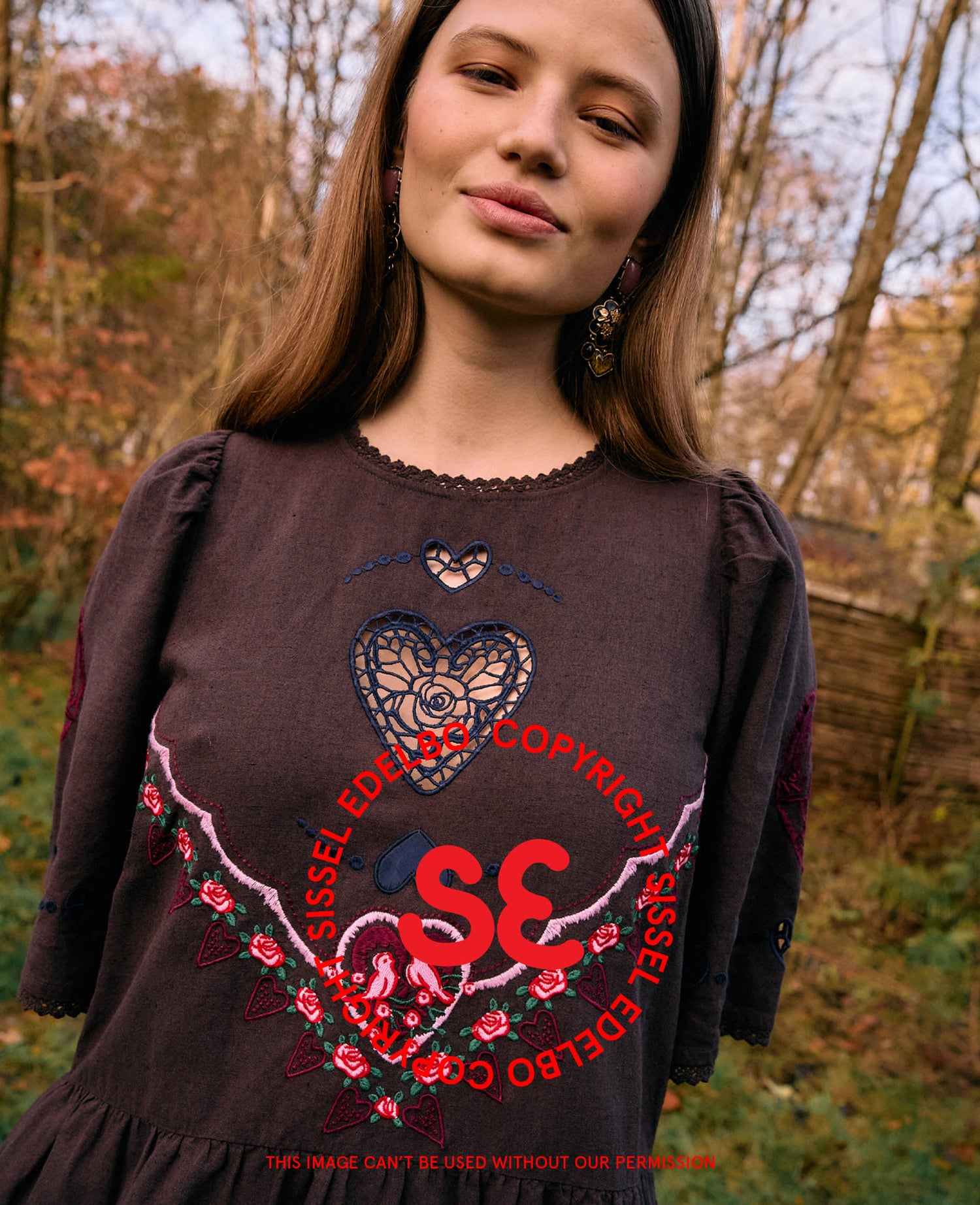 Sky Dress - Brown