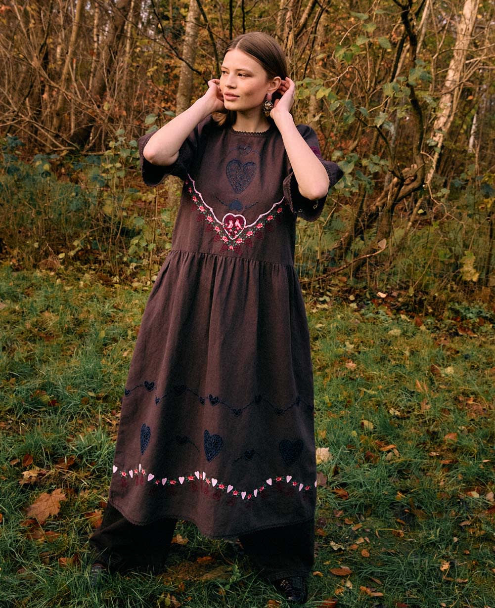 Sky Dress - Brown