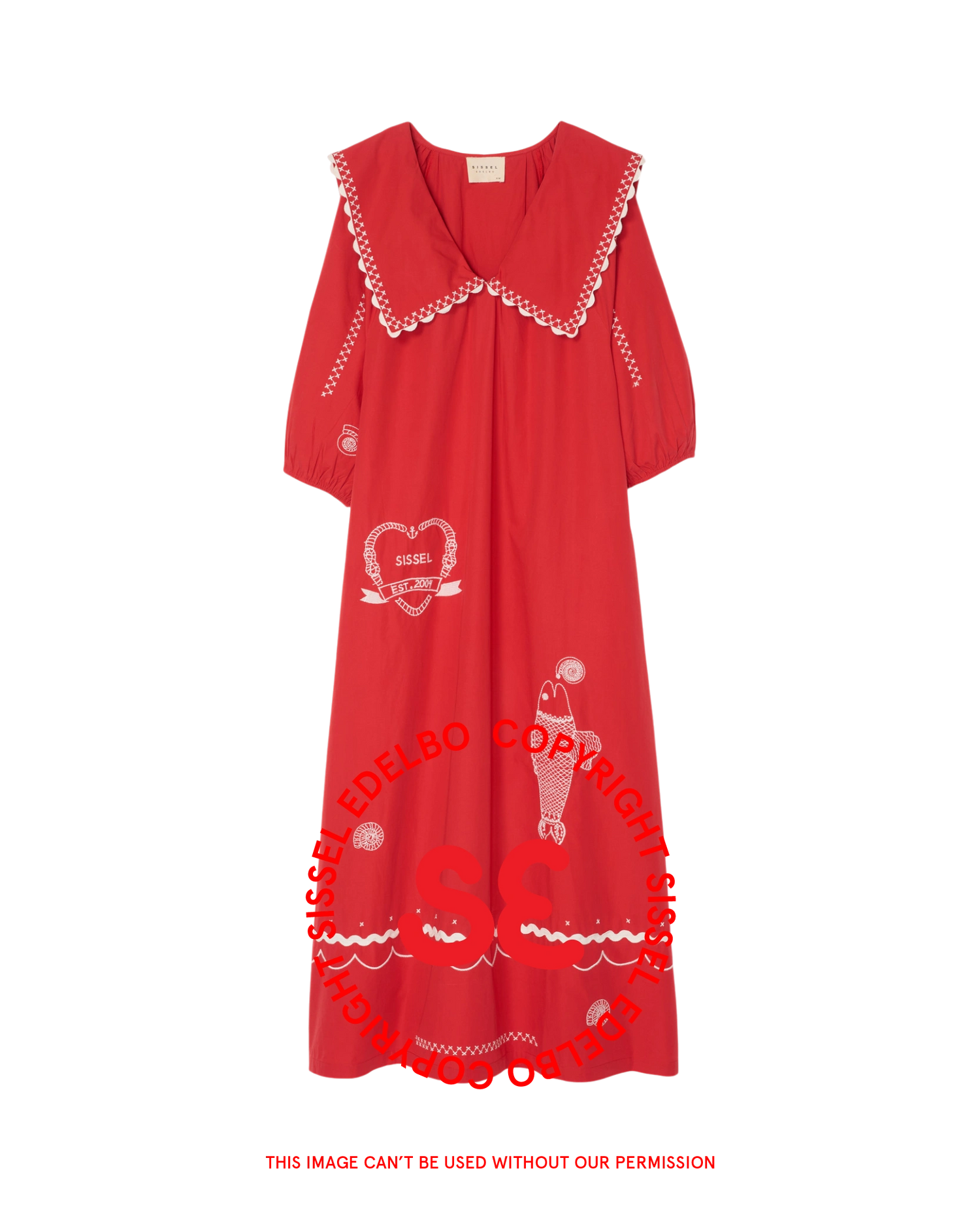 Sonya Dress - Red
