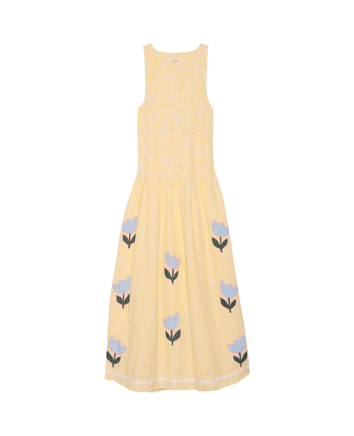 Svea Dress - Yellow Stripes