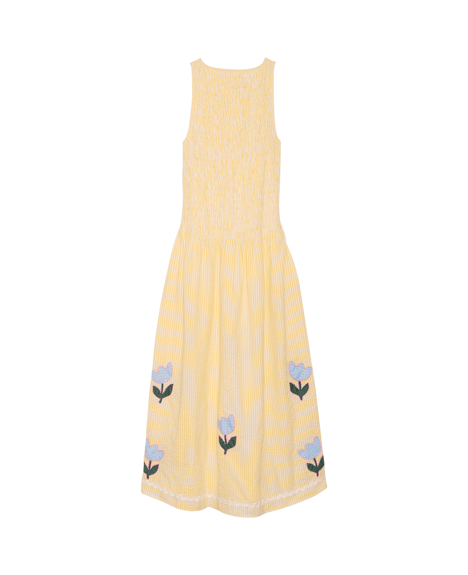 Svea Dress - Yellow Stripes