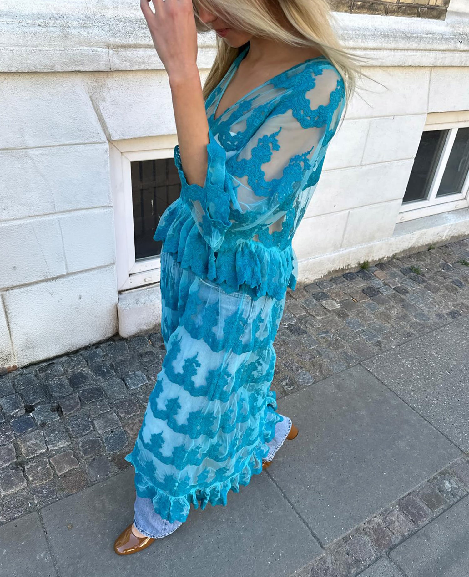Tulle Dress - Jade