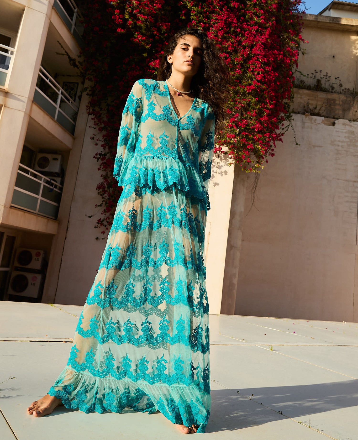 Tulle Dress - Jade