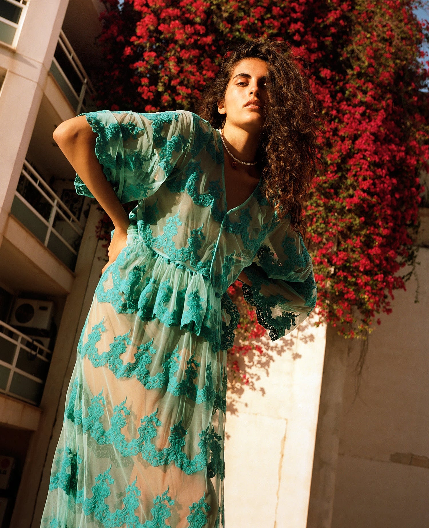 Tulle Dress - Jade
