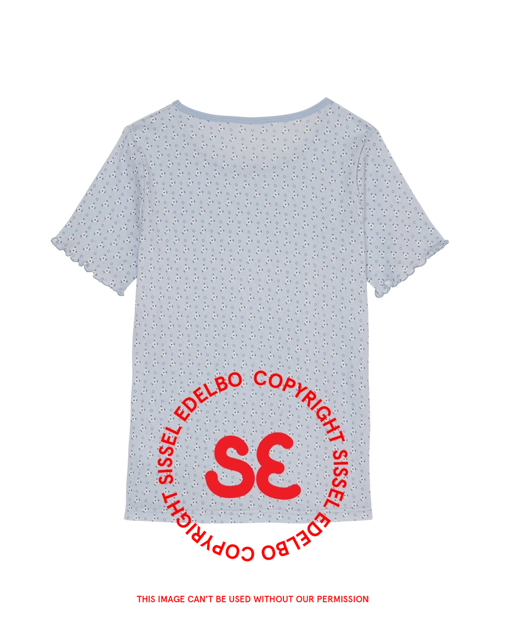 Tulusa T-Shirt - Ditsy Blue