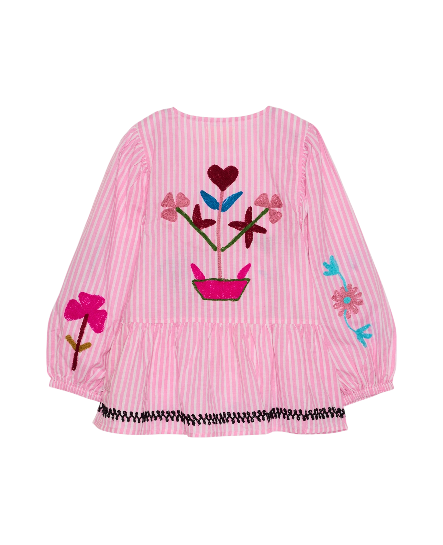 Vilja Top - Pink Stripes