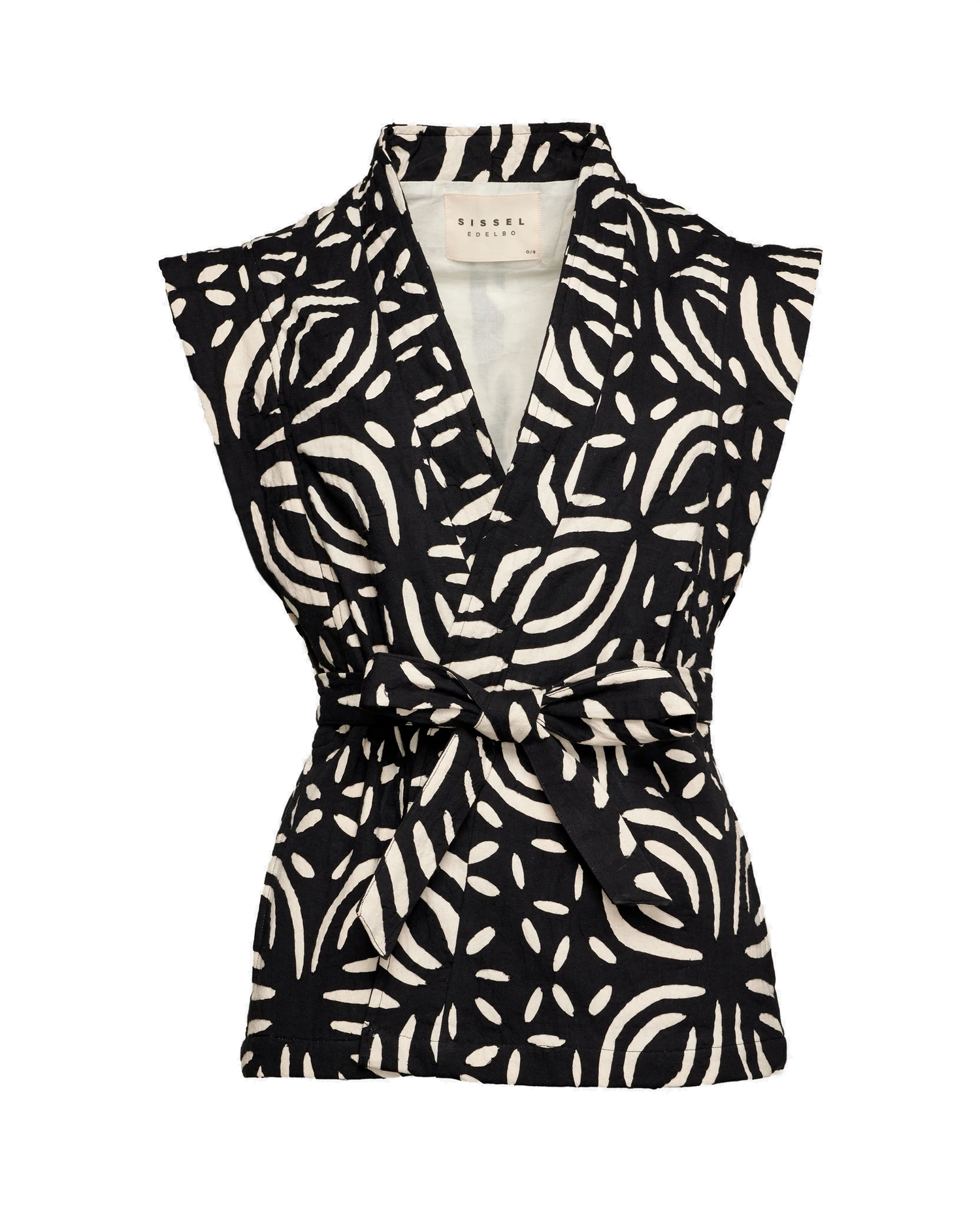 Elsa Vest - Black White