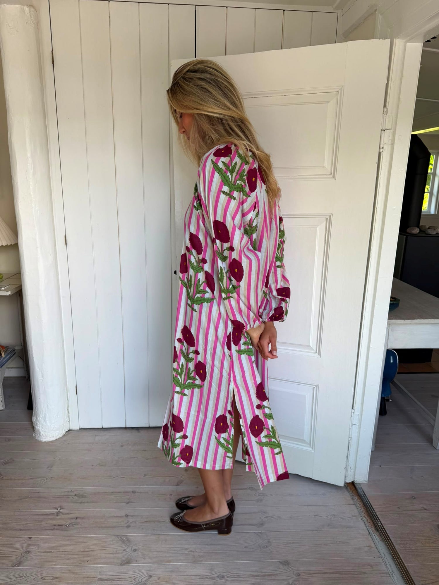 Lara Dress - Poppy Rose