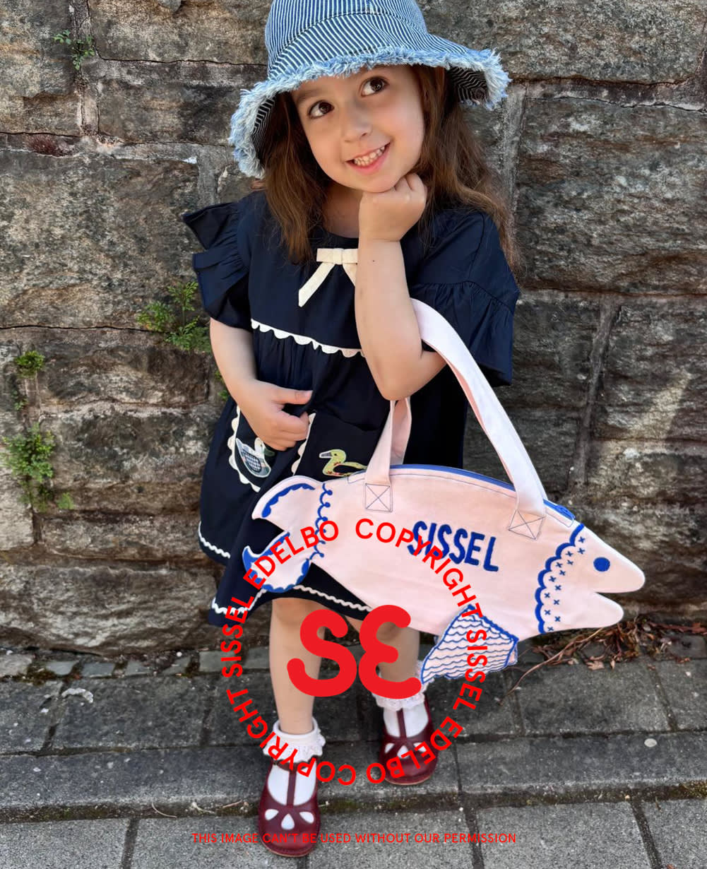 Fish MINI Bag - Light Pink