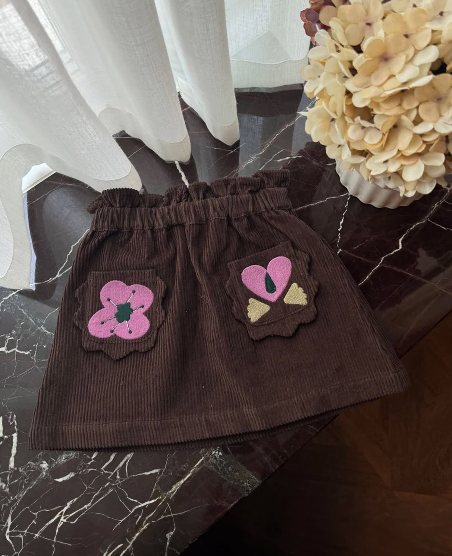 Jasmina MINI Skirt - Chocolate Brown